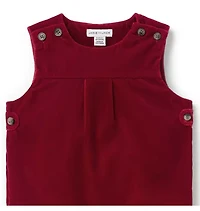The Holiday Velvet Baby Romper