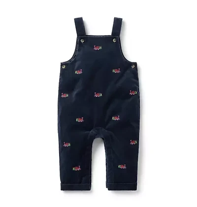 The Holiday Train Baby Overall