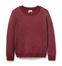 Birdseye Textured Sweater