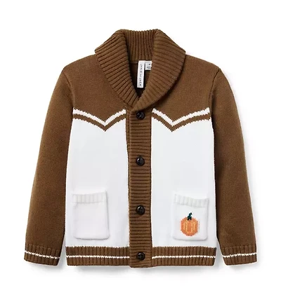 The Iconic Pumpkin Cardigan