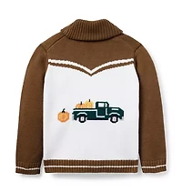 The Iconic Pumpkin Cardigan