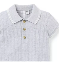 Baby Collared Knit Romper