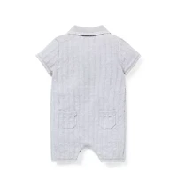 Baby Collared Knit Romper