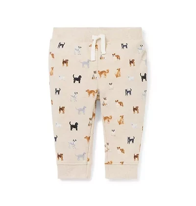 Baby Dog French Terry Jogger