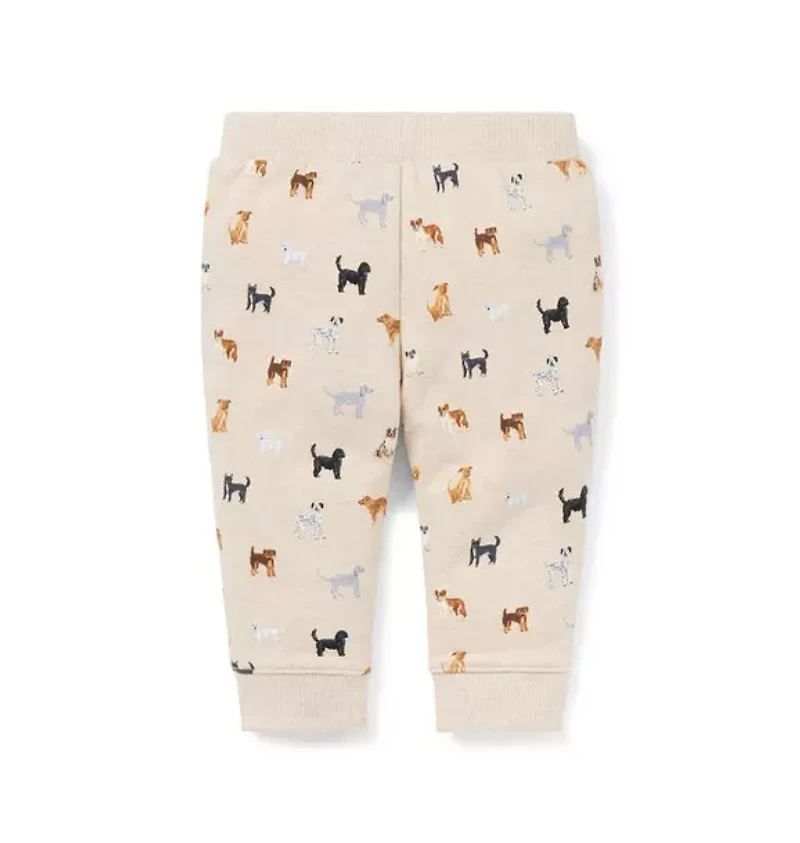Baby Dog French Terry Jogger