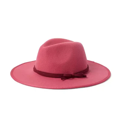 Wide-Brim Felt Hat