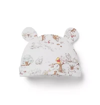 Disney Winnie the Pooh Toile Baby Beanie