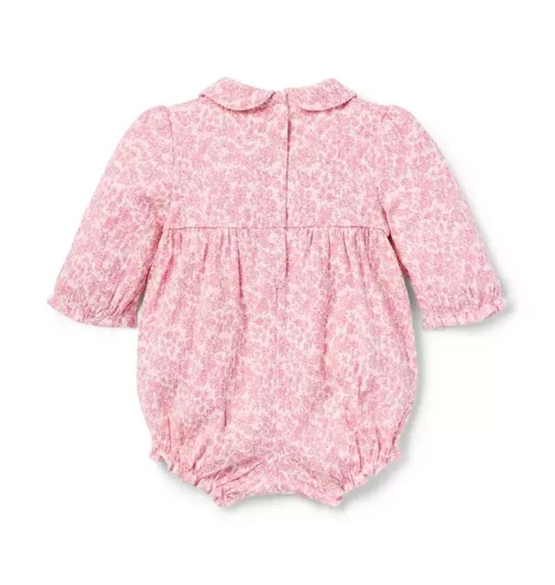 Baby Ditsy Floral Smocked Romper