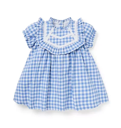 Baby Gingham Ruffle Dress