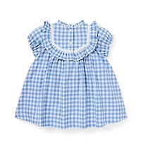Baby Gingham Ruffle Dress
