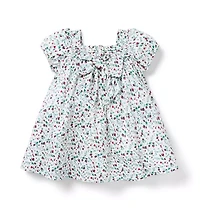 Baby Ditsy Floral Puff Sleeve Dress