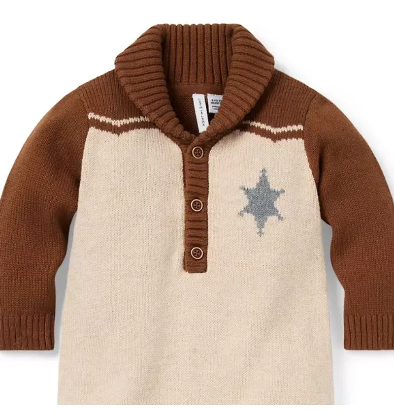 Baby Western Sweater One-Piece