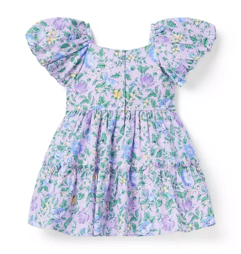 Floral Puff Sleeve Dress