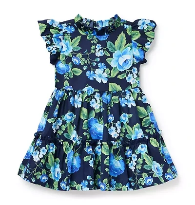 Floral Ruffle Dress