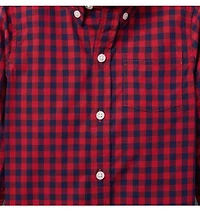 Gingham Poplin Shirt