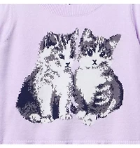 Kitten Peplum Sweater Top