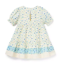 Ditsy Floral Wrap Dress