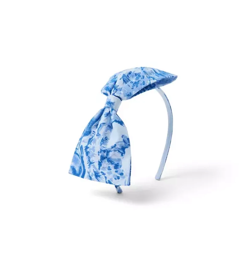 Toile Bow Headband