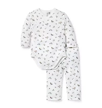 Baby Woodland Friends Wrap Matching Set