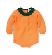 Baby Pumpkin Romper