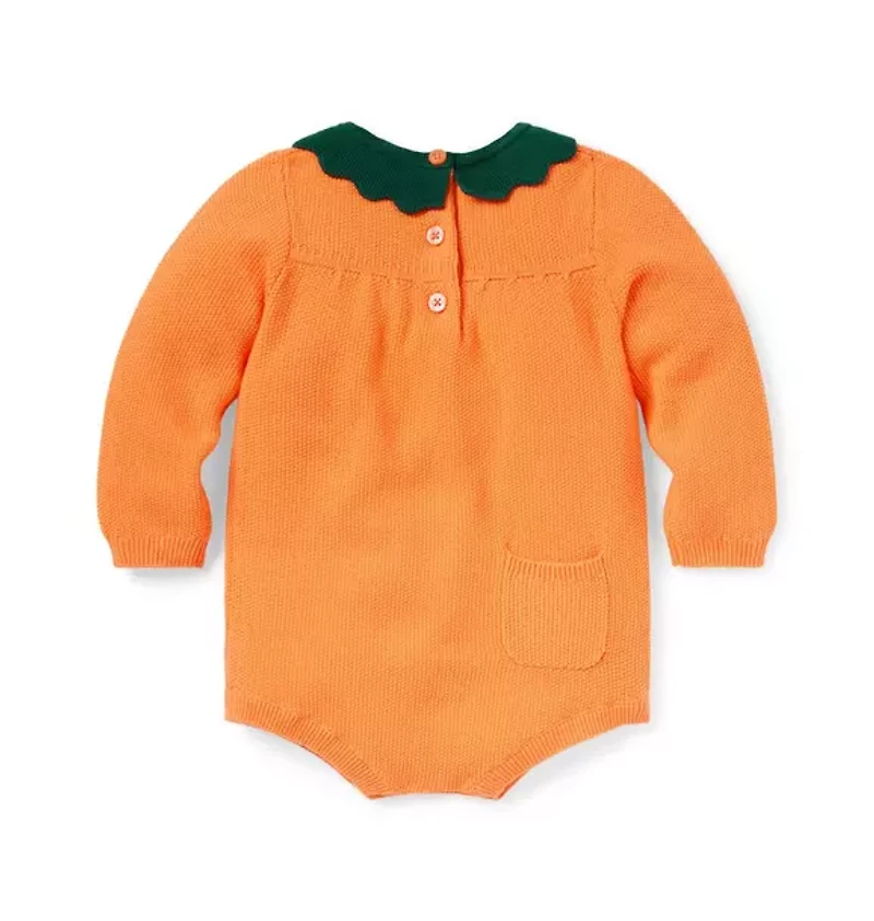 Baby Pumpkin Romper