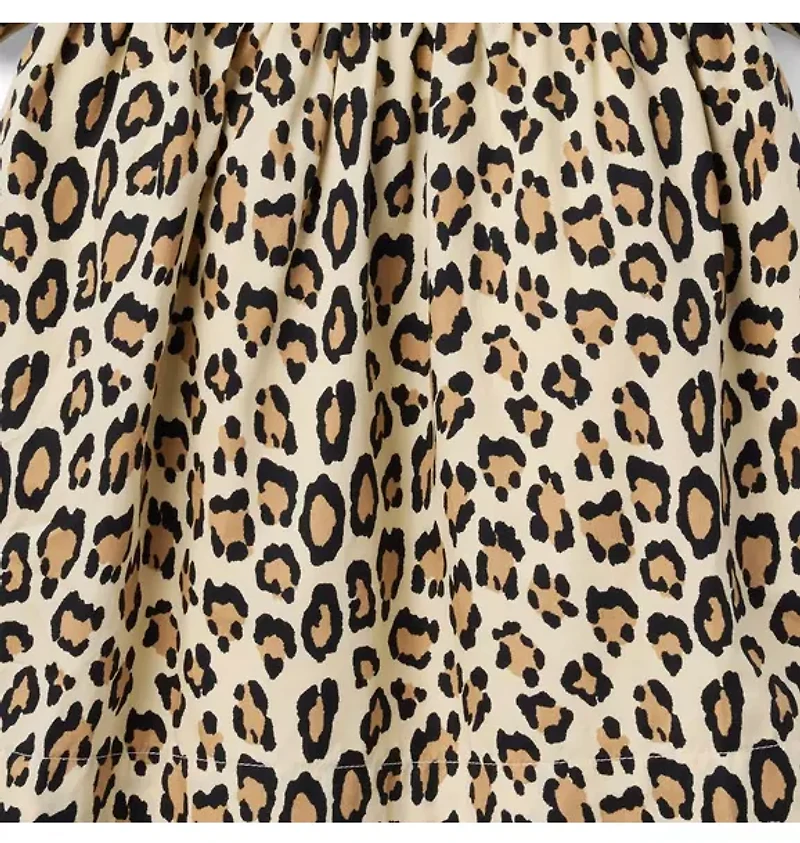 The Leopard Bow Dress