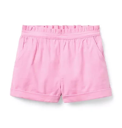 Corduroy Ruffle Short