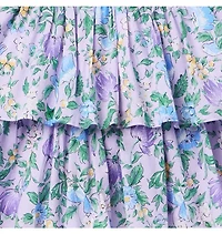 Floral Tiered Skirt