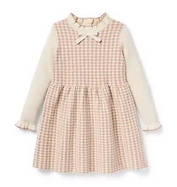 The Houndstooth Sweater Dress