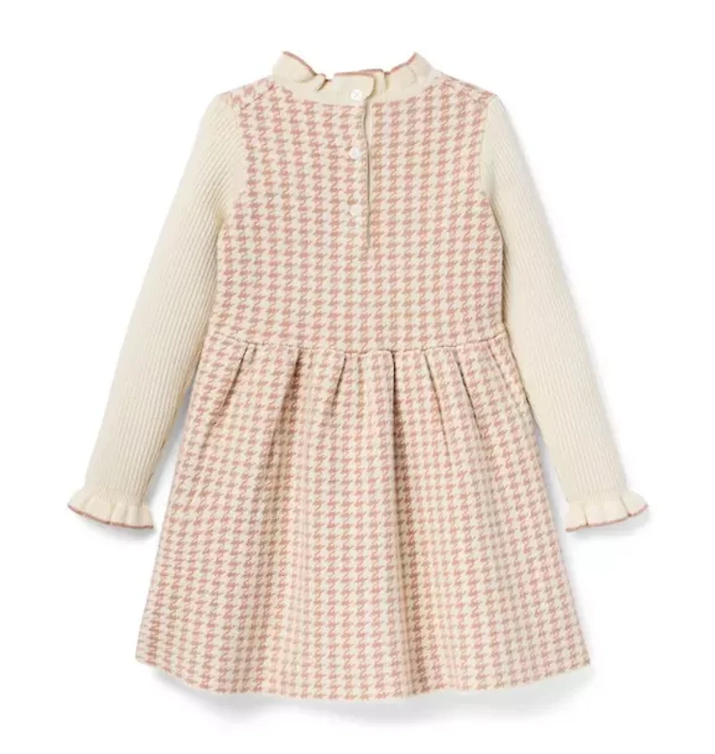 The Houndstooth Sweater Dress