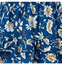 Paisley Floral Ruffle Dress