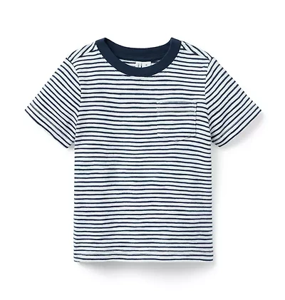 The Striped Slub Tee