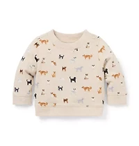 Baby Dog French Terry Sweatshirt