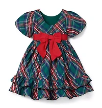 The Bow-Tied Tartan Dress