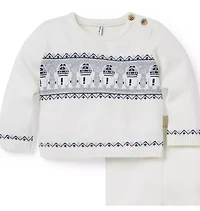 STAR WARS Baby R2-D2 Fair Isle Matching Sweater Set