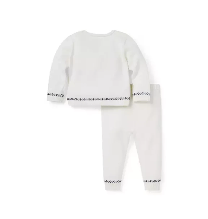 STAR WARS Baby R2-D2 Fair Isle Matching Sweater Set