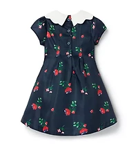The Pintuck Floral Dress