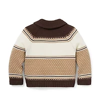 The Little Equestrian Baby Cardigan