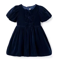 The Velvet Bow Dress
