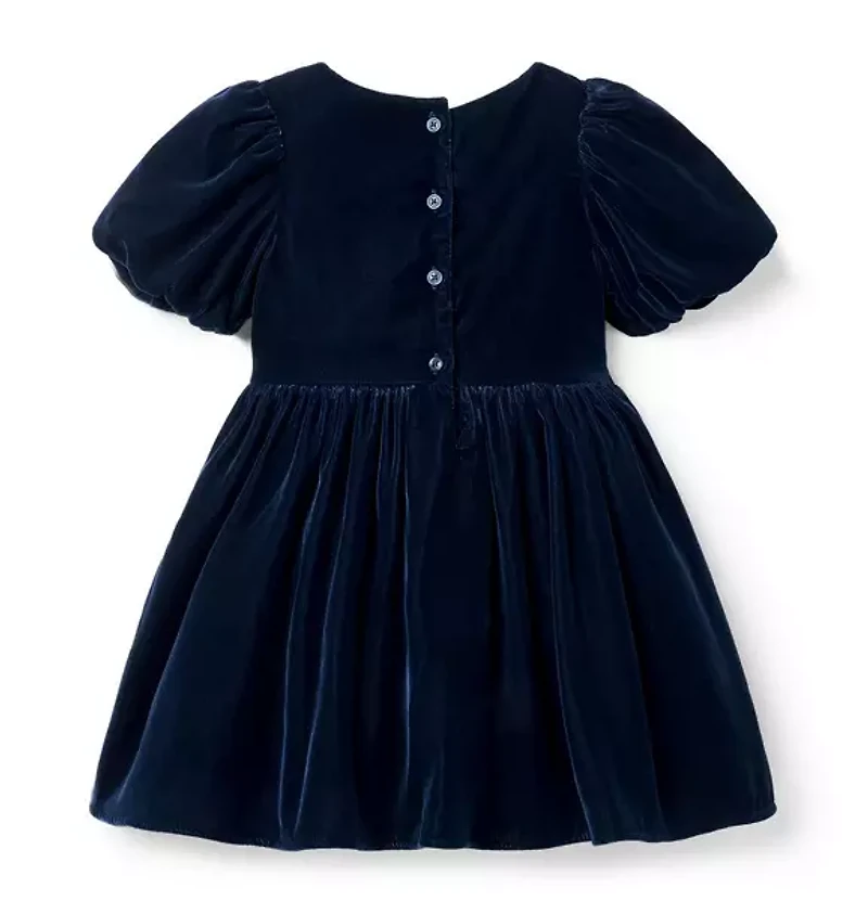 The Velvet Bow Dress