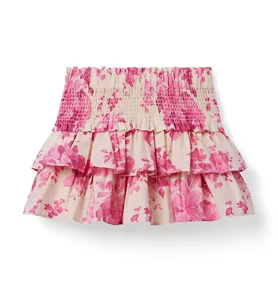 The Hailey Smocked Skirt