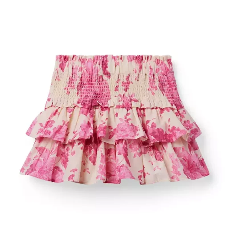 The Hailey Smocked Skirt