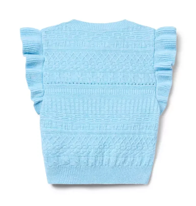 Textured Sweater Top