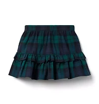 Tartan Ruffle Skirt