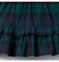 Tartan Ruffle Skirt