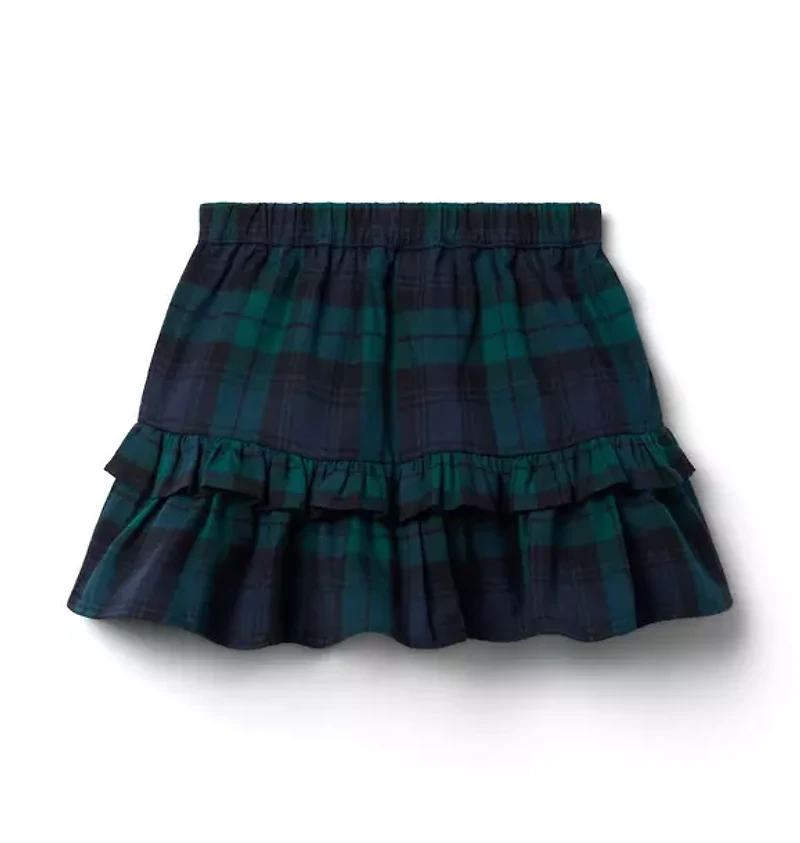 Tartan Ruffle Skirt