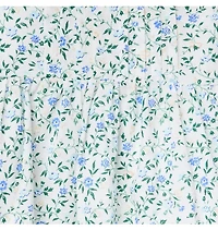 Ditsy Floral Pintuck Top
