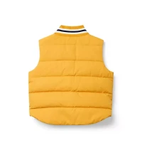 The Varsity Puffer Vest