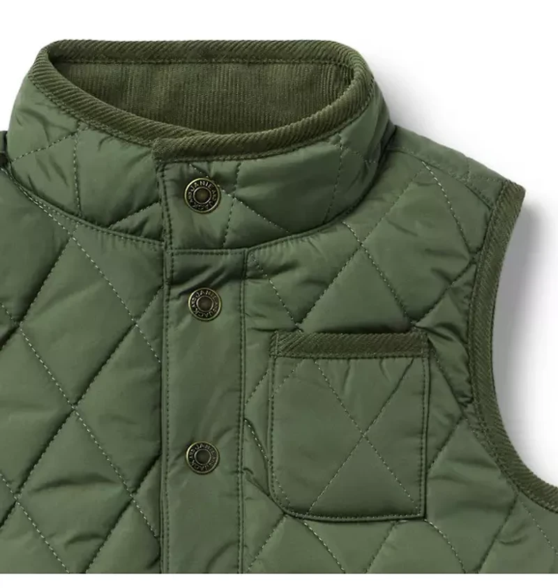 The Quilted Barn Vest