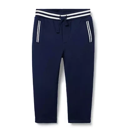 The Stripe French Terry Jogger